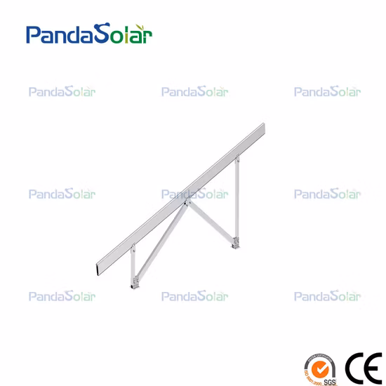 Staffa solare di alta qualità Staffa fotovoltaica Sistema di montaggio a energia solare a doppia colonna a terra